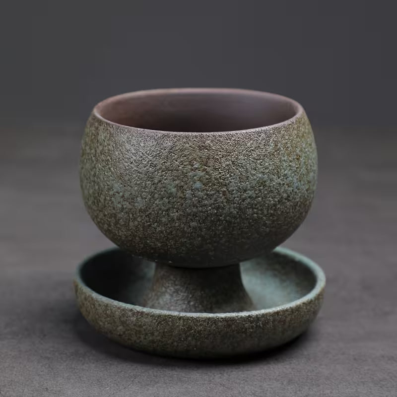 Oriental Vintage Handcrafted Ceramic Cup