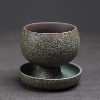 Oriental Vintage Handcrafted Ceramic Cup