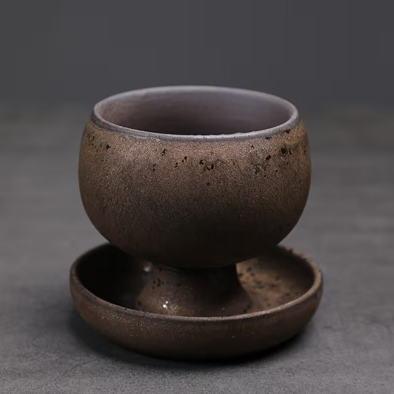 Oriental Vintage Handcrafted Ceramic Cup