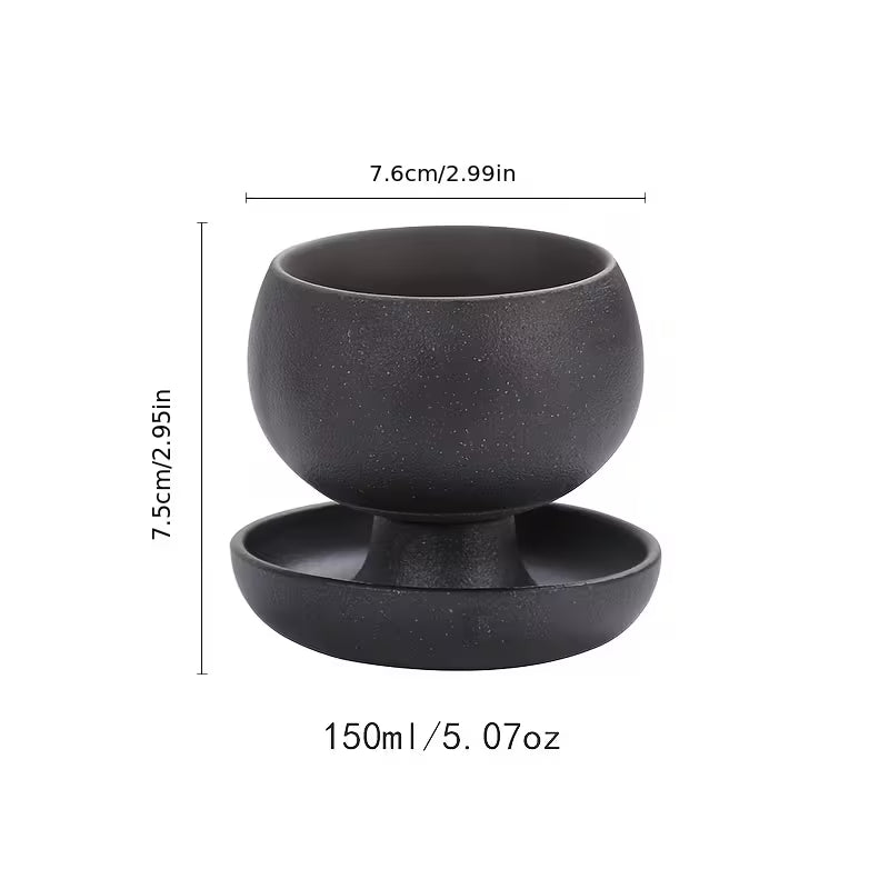 Oriental Vintage Handcrafted Ceramic Cup