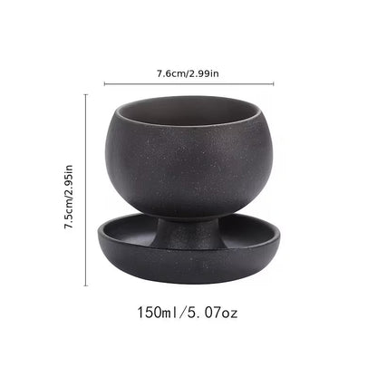 Oriental Vintage Handcrafted Ceramic Cup