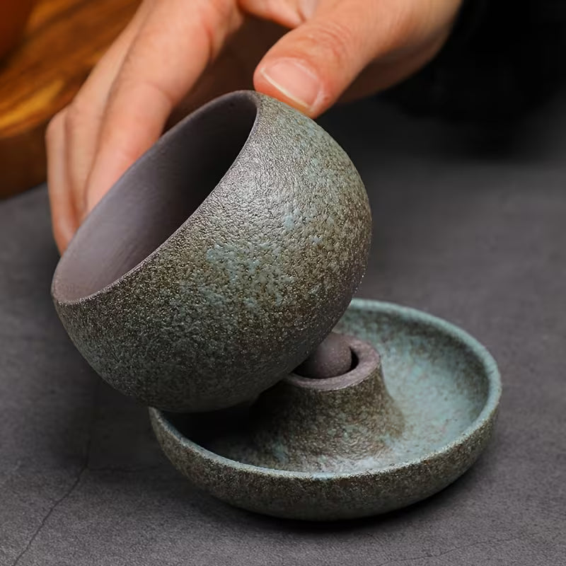 Oriental Vintage Handcrafted Ceramic Cup